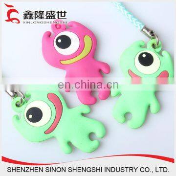 china direct factory 3d custom design embossed promotionalsoft silicone rubber key label tags