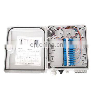 4 8 16 12 24 Way Fiber Optical Distribution Box Termination Box For Pole Wall Mount Outdoor Waterproof