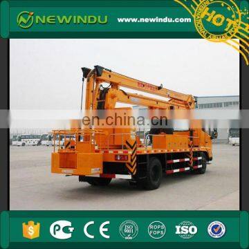 28.9m unmanned truck mounted Telescopic Aerial Work Platforms vehicle HYL5112JGKC