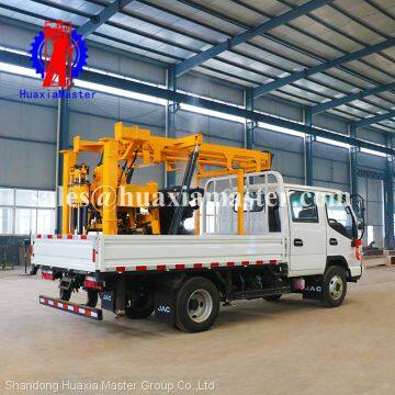 High Quality HuaxiaMaster Supply XYC-3 Vehicle-mounted Hydraulic Core Drilling Rig/civil Water Well Drilling Machine Equipment photo-4