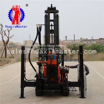 Manufacturer direct selling high efficiency pneumatic water well drilling rig fy-180 Small crawler type fast drilling machine is of high quality