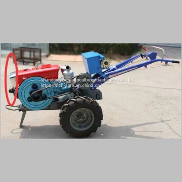 Hand Operated Tractor With 2pcs Belt Tractor Trailer