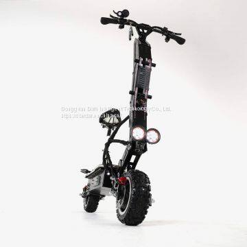 Df-S700 2500W *2 Dual Motors 60V 5000W Motorcycle Oil Disc Brakes Electric Scooter photo-2