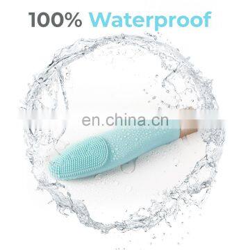 2019 New Trending Products Electric Silicone Facial Cleaning Brush Sonic Facial Brush Silicone Beauty Product photo-5