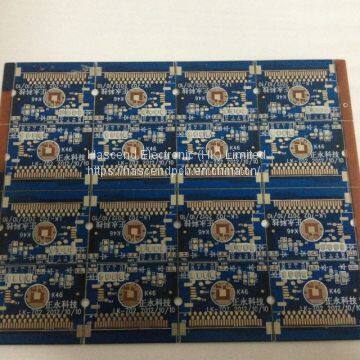 8layer pcb multilayer pcb blue mask finished ENIG for control module