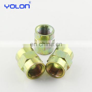 Hydraulic straight through wire steel joint hydraulic fittings