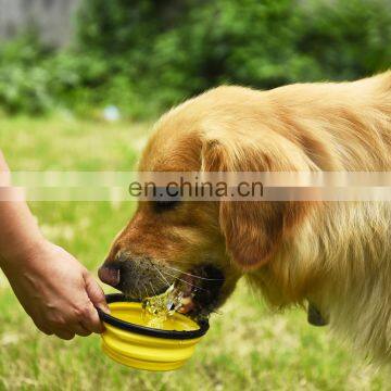 Newest Design Top Quality Yellow Bowl Pet, Silicone Dog Bowl photo-6
