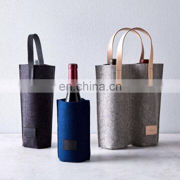 High Quality Christmas Non Woven Recyclable Black Tote Bags photo-4