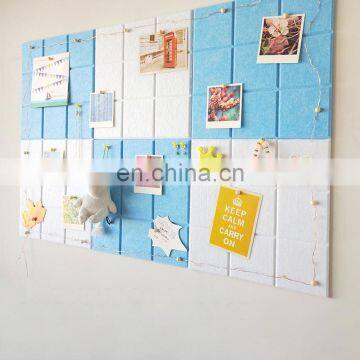 Factory Supply Customized Size Felt Hexagon Wall Board Sticker photo-3
