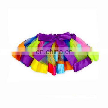 Latest Baby Skirt Design Pictures Toddler Colorful Tulle Skirt Infant Tutu Skirts Wholesale