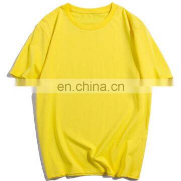 Custom Logo Printed Embroidery Oversized Unisex Mens Womens Plain Blank Cotton Crew Neck T-shirts photo-4