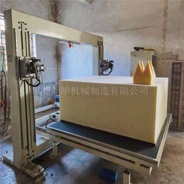 Single Vibrating Blade Horizontal CNC Contour Foam Cutting Machine photo-4