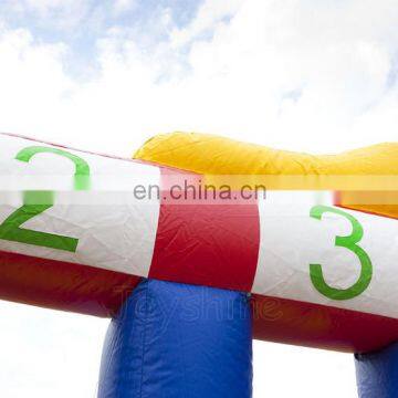 Interactive Games Inflatable Hors Running Game Race Track For Sale photo-4