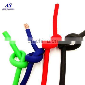 Soft OFC 0GA power cable wire