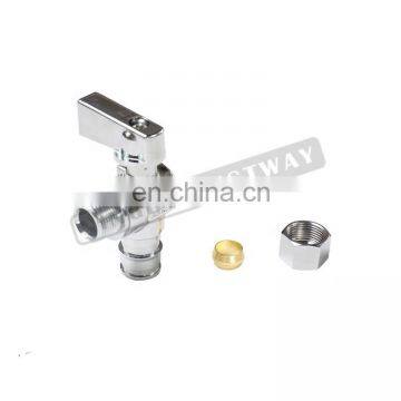 Forged Zinc Handle Brass Angle Valve photo-3