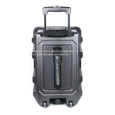 Privated Moulded Portable Trolley Speaker 12'' BK-129 photo-3