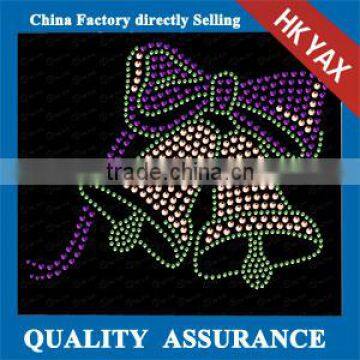 1124L China factory hotfix Christmas rhinestone transfer,rhinestone Christmas transfer,transfer rhinestone Christmas for dresses