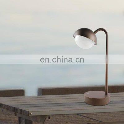 Modern european room decorating vintage antique brass table lamp