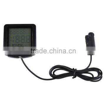 Waterproof Cycling Bike Bicycle LCD Cycle Computer Odometer Speedometer photo-4