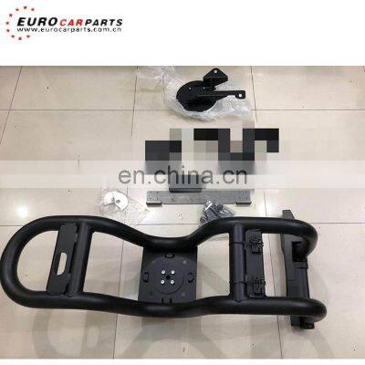 4x4 Squared Sparewheel Fit for G-class W463 4x4 Carbon Fiber With Iron Support Tail Sparewheel Cover