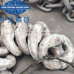 54mm China marine anchor chain stockist anchor chain factory