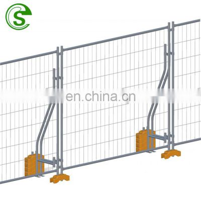 Anti-rust outdoor used temporary fence for event