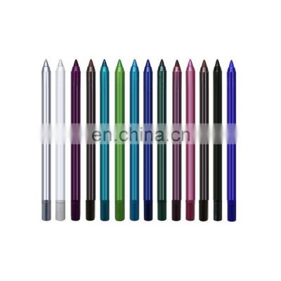 1 Pc Long-Lasting Eyeliner Pen Eyelash Pencil Waterproof Eyeliner Liquid Glue Pen 14 Colors Glue Vegan Eyeshadow