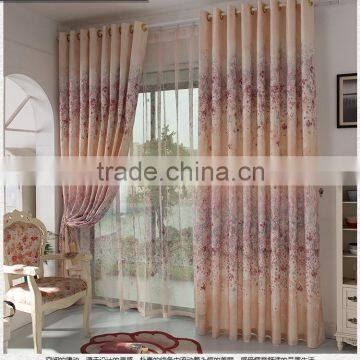 Beautiful Printed Curtains/flower Curtains/jacquard Curtains/window Curtain for Home photo-2