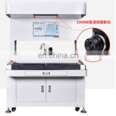 Floor type visual screw pump precision dispensing machine/Auto glue robot with visual positioning system