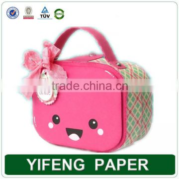 Yifeng Factory Cardboard Paper Handle Small Suitcase Gift Boxes