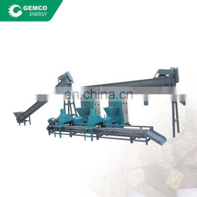 corn stalk briquette making biomass coal production line briquette machines pto