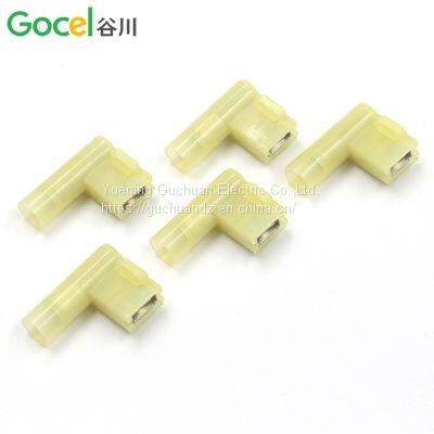 Fully Insulated Flag-shaped Nylon Female Plug Terminal FLDNY5.5-250 Flag-shaped Copper Wire Lug Terminal Block photo-3