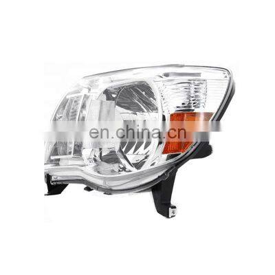 Car Head Lamp JDM Crystal Auto Head Lamp Car Head Light Chrome Auto Lighting System For Toyota Tacoma 2005-2011