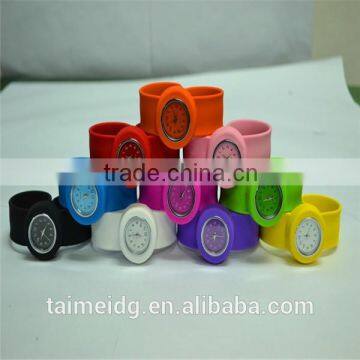 Alibaba express silicone slap watch for men