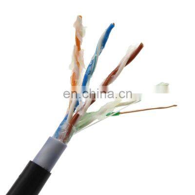 waterproof jelly filled F/UTP CAT6 lan cable cat6a cable indoor outdoor