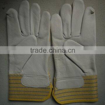 cow grain leather driving gloves for drivers