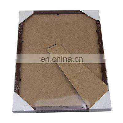 Good quality black color wooden mdf picture frame