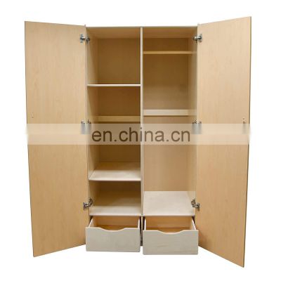 Wooden Storage Shelves With Adjustable Shelving Unit