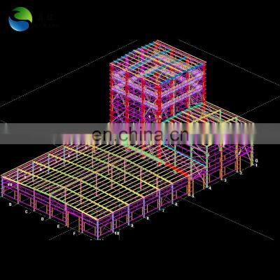 Steel Frame Houses Light Steel Frame Construction Steel Structures For Sale