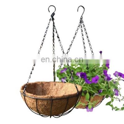 Natural Coconut Shell Flower Pot Planter/ Coconut Hanging Flower Pot Holders