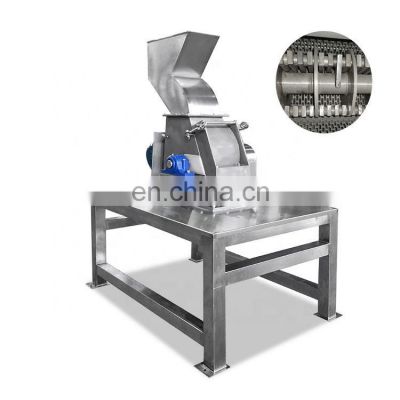 Factory Supply Industrial Hammer Mill Crusher Commercial Easy Operation Industrial Fruit Crusher Apple Or Grape Crusher