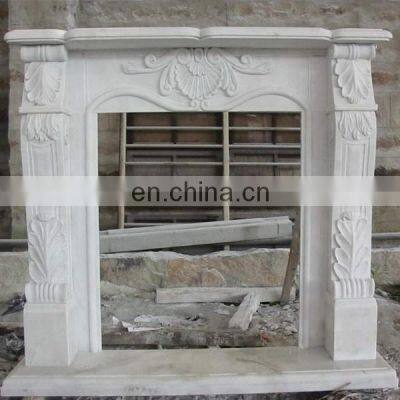 Decorative Stone Fireplace Mantel photo-4
