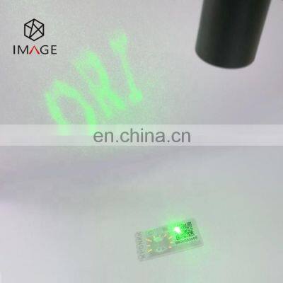 Custom 3d Hologram Sticker, Security Holographic Label With QR Code and Serial Number photo-3