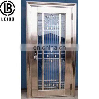 Custom Villa Modern Steel Aluminum Security Doors Metal Exterior Door for Home