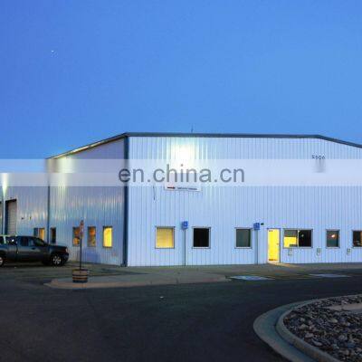 100x100 Prefabricated Steel Structure Building Warehouse Steel Building photo-2