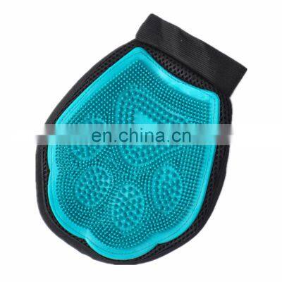 New Style FBA Available High quality Pet Hair Remover Pet Deshedding Brush gloves