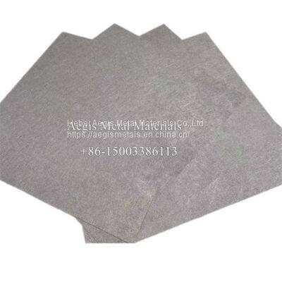 0.25mm 0.4mm 0.5mm 0.6mm 0.8mm Titanium Fiber Porous Ti Sintered Felts Liquid/Gas Diffusion Layer photo-3