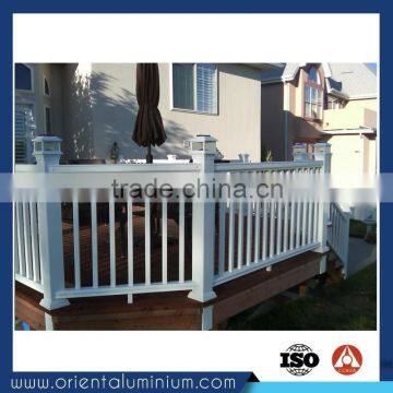 nice design aluminum deck handrails/ aluminium railing