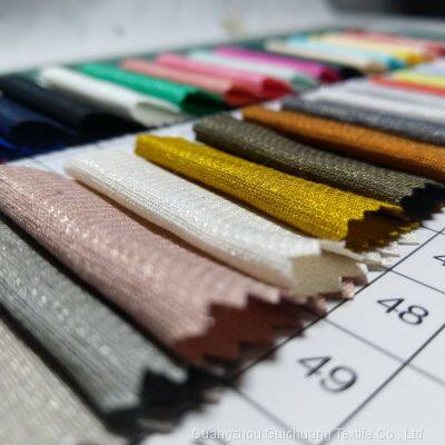 Guichuang Textile's Long-term Spot Supply of Nylon and Cotton Blended Shiny Silk Fabric photo-5