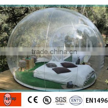 Customized inflatable bubble tent camping,house tent inflatable clear dome tent